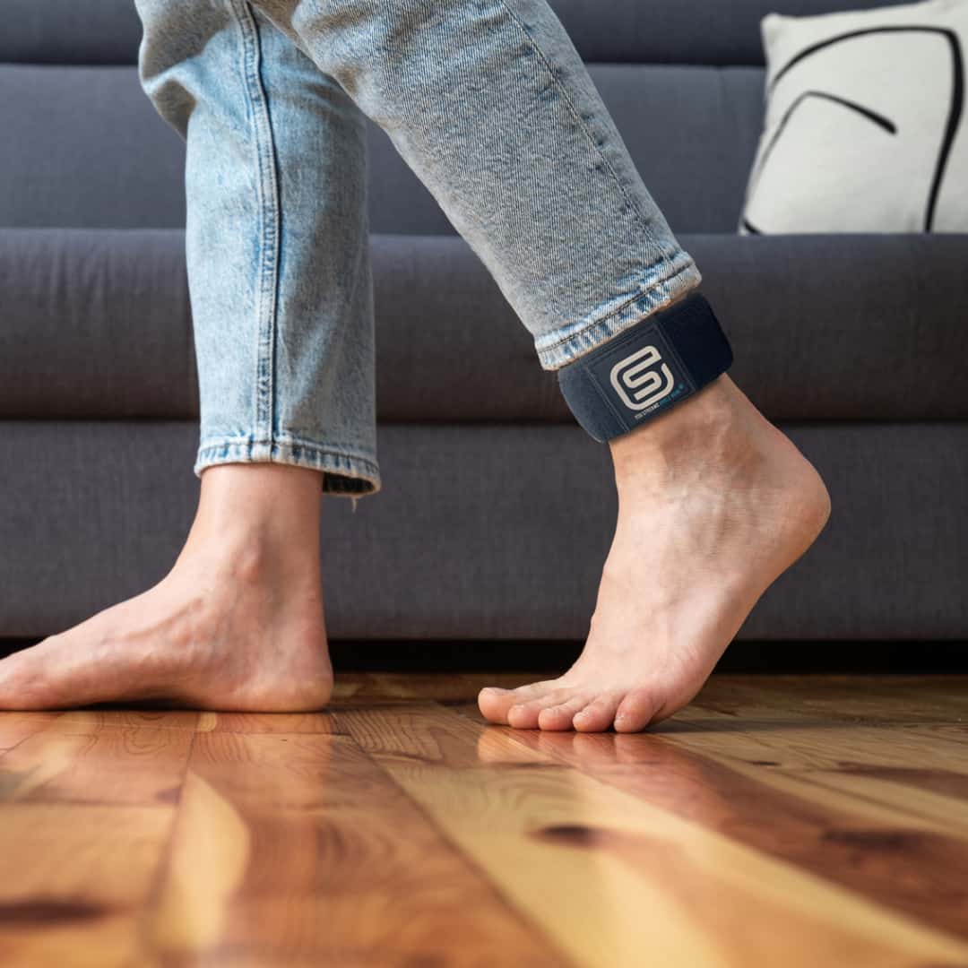 YOU StreamZ ankle band australia for pain relief and recovery using advanced magnetic process using neoprene sleeve around either ankle