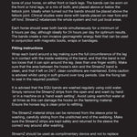 EQU Streamz magnetic fetlock bands for horses EQU Streamz instructions and care details