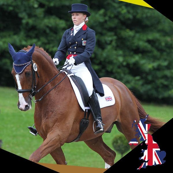 EQU Streamz endorsement page showing riders who use EQU Streamz advanced magnetic bands on their competing horses. Endorsed for joint care and wellbeing and for use both pre and post exercise. Showjumping, dressage, eventing, barrel racing, hacking.
